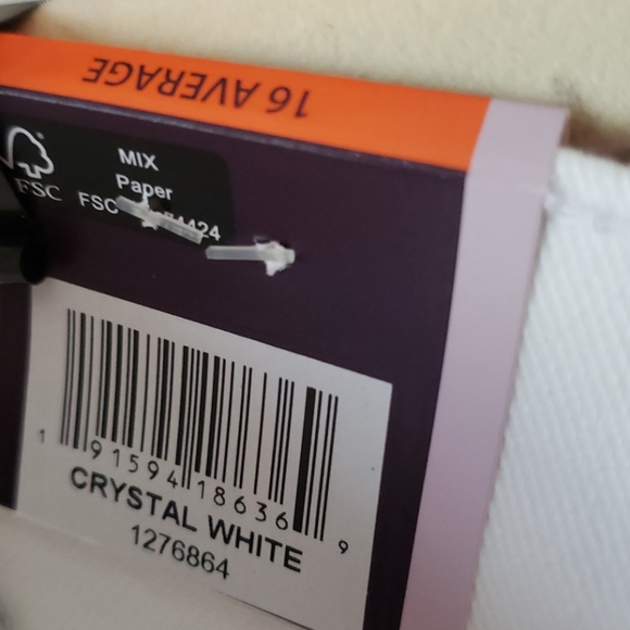 Gloria Vanderbilt Amanda Jean Size 16 White - Picture 12 of 14